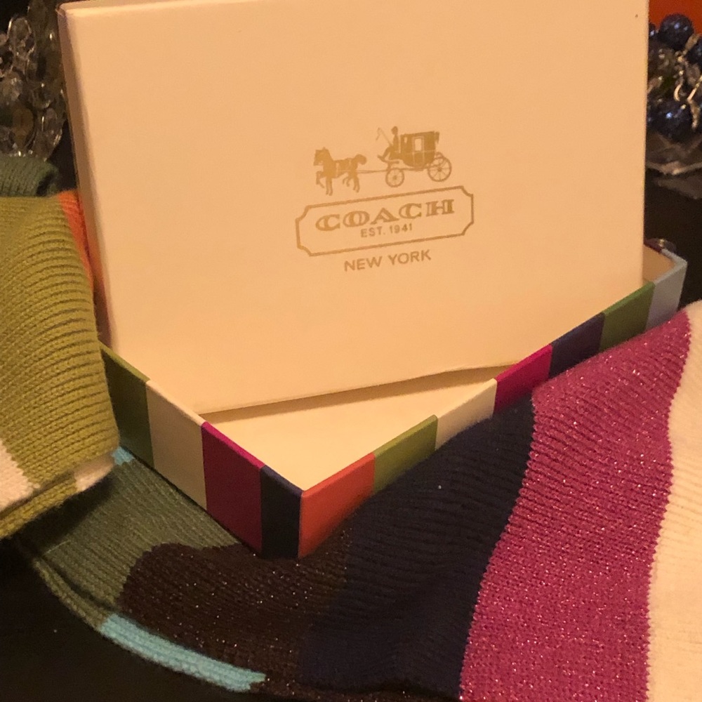 Coach scarf
